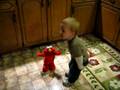 Connor Dancing With Elmo