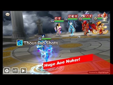 How to rune Julie(water pierret) guardian arena offence and fodder farmer P.K. Summoners War