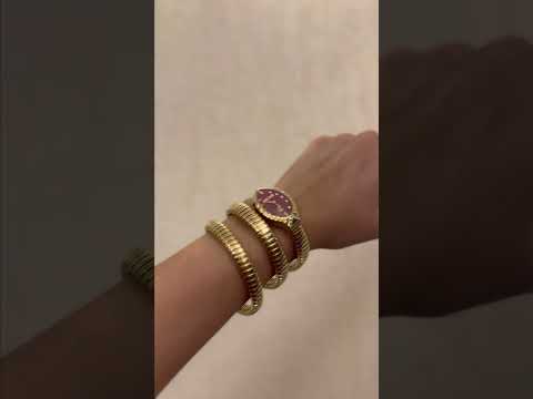 Just Cavalli : snake watch unboxing and review.