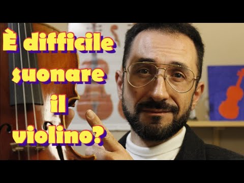 Is it difficult to play the violin? Is it more difficult to play the violin or...