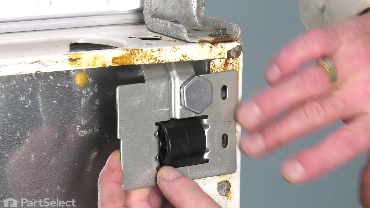 Replacing your Frigidaire Refrigerator Front Roller Assembly - Right Side Replacing your Frigidaire Refrigerator Front Roller Assembly - Right Side