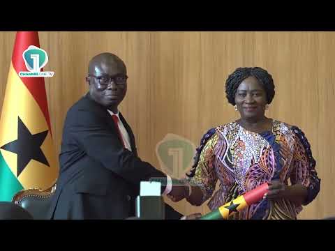 VP Prof. Jane Naana Opoku-Agyemang Swears In Five New Ghanaian Envoys