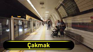Metro Station Çakmak - Istanbul 🇹🇷 - Walkthrough 🚶