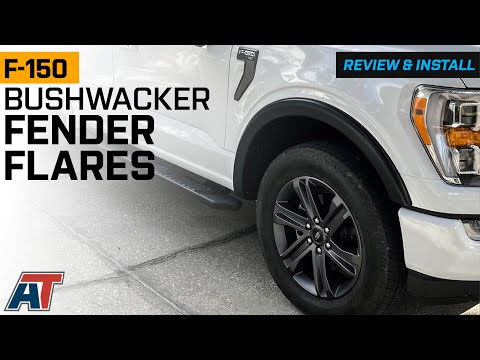 2021-2023 F-150 Bushwacker OE Style Fender Flares Review & Install