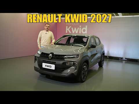 Renault Kwid 2027 - O que mudou, versões e preços