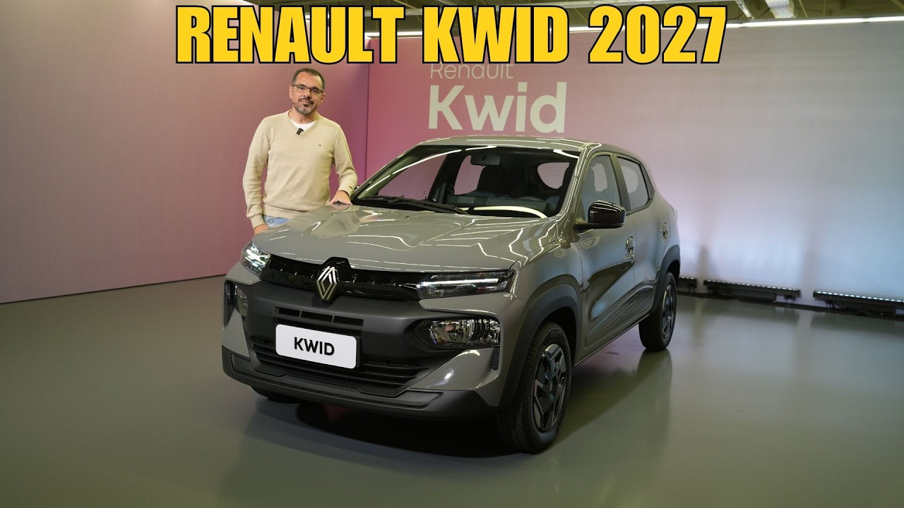 Renault Kwid 2027 - O que mudou, versões e preços