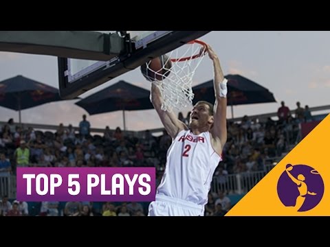 Top 5 Plays - Final Day - 3x3 Basketball - 2015 European Games - Baku