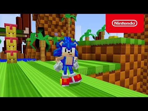 Minecraft x Sonic the Hedgehog DLC - Official Trailer - Nintendo Switch