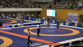 2023年IH レスリング女子 57kg級 二回戦 石山叶歩 滋賀日野(滋賀) vs 土屋沙和 沼津城北(静岡)