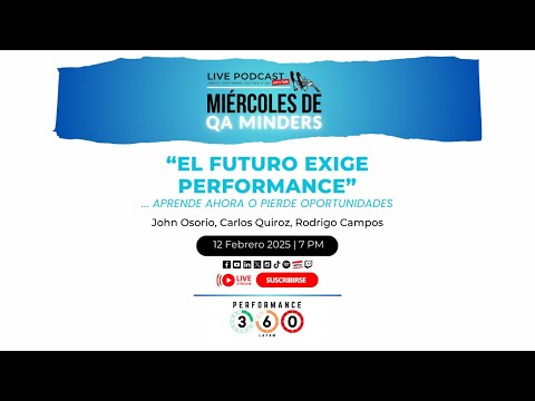 Thumbnail de El futuro exige performance | Performance 360 | QA Minders