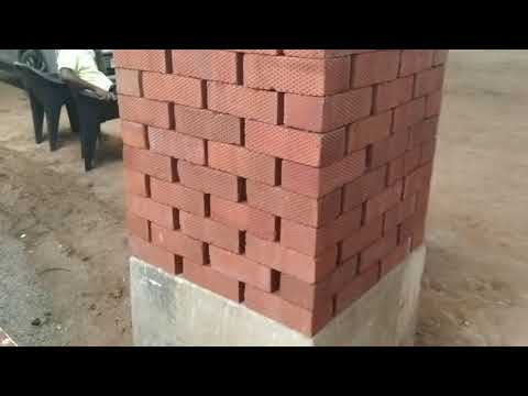 Wire cut bricks
