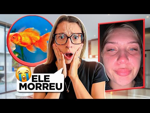 😭 O PEIXE DA MINHA AMIGA MARIA MORREU... A TRISTE HISTÓRIA DO TONY 🐠