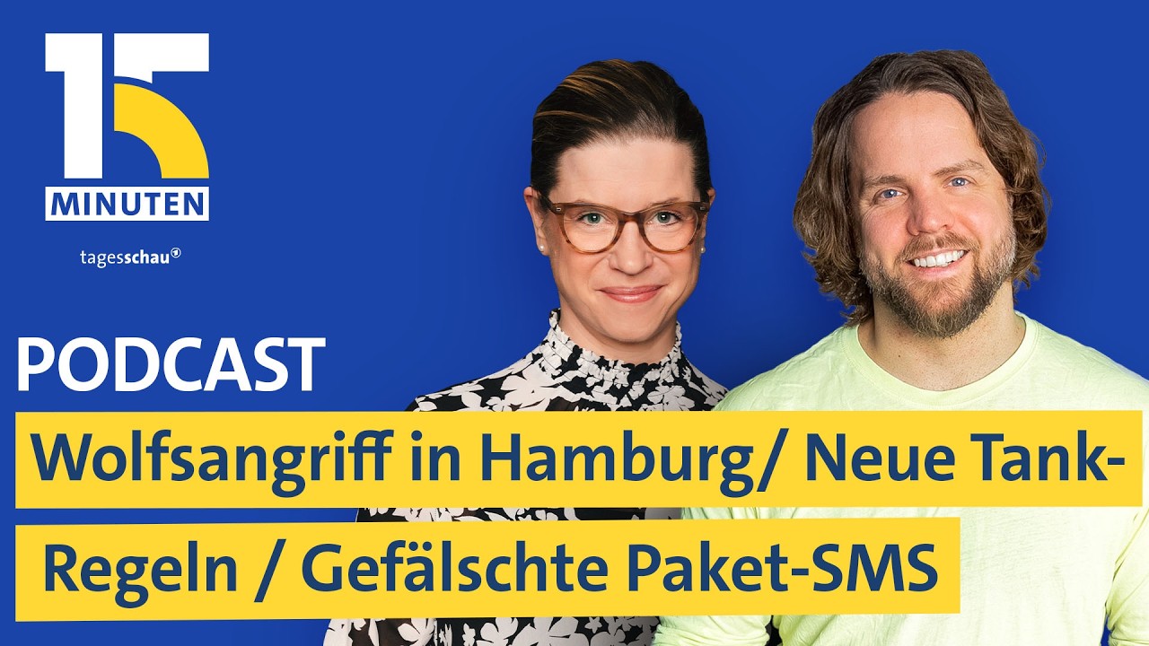 Diskussion nach Wolfsangriff / Ab heute neue Regel an Tankstellen / Gefälschte Paket-SMS