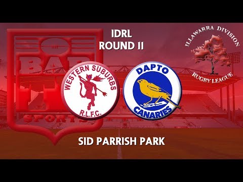 2018 Illawarra RL 1st Grade Round 11 - Western Suburbs Devils v Dapto Canaries