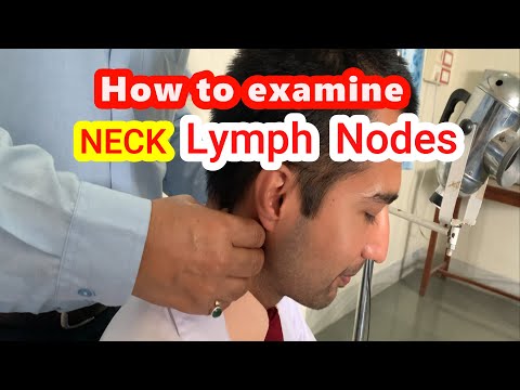 Examination of Lymph Nodes of Neck// ENT Practical // ENT viva