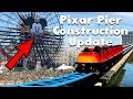 Pixar Pier Construction Ride Testing Update California Adventure Disneyland Resort
