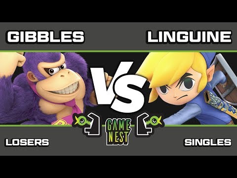 Game Nest Smash It Up: Gibbles (Donkey Kong) vs Linguine (Toon Link) - LR3 [Offstream]