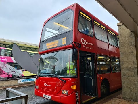 Go North East Scania Omnidekka 6143 Route 57