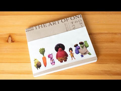 The Art of ONI (Tonko House) - book flip