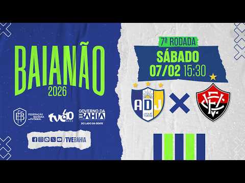 JEQUIÉ 2 X 2 VITÓRIA | PARTIDA COMPLETA | #BaianãoNaTVE - 04/02/2026