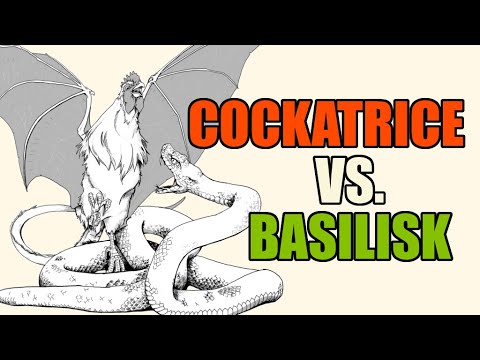 The Basilisk & Cockatrice — Russell's Guide Monsters pt.19