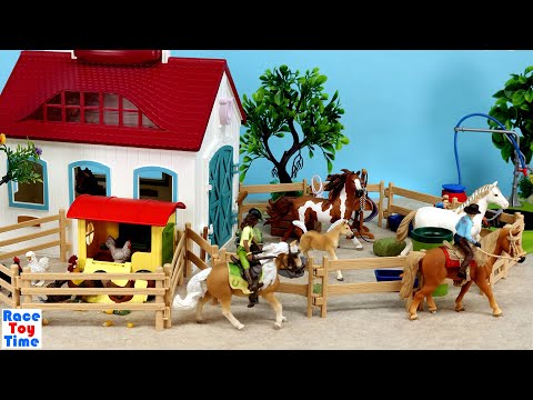 Schleich Horse Club Stable Playset - Build and Play