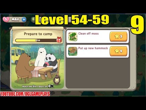 We Bare Bears Match 3 Repairs Gameplay #9 (Level 54-59)