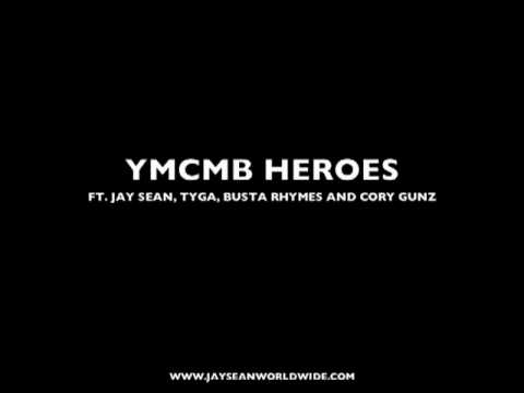 YMCMB HEROES Ft. Jay Sean, Tyga, Busta Rhymes and Cory Gunz (Audio)