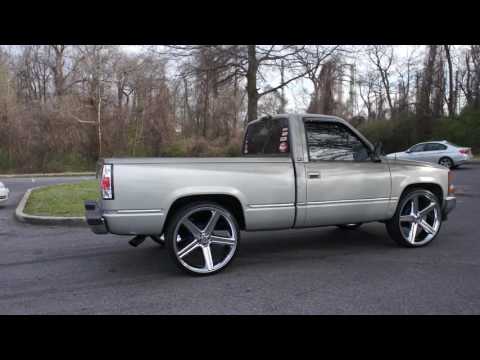 Chevy Shortbed on Iroc Wheels at Mlk Park in Memphis