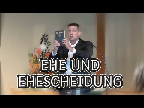 Ehe und Ehescheidung! - Schöpfungsordnung -  Predigt Olaf Latzel #olaflatzel #jesus #christus