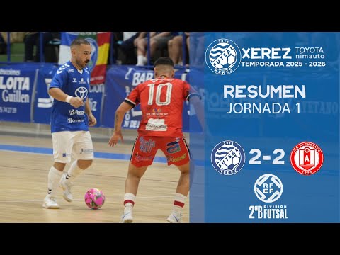 SEGUNDA DIVISIÓN B GRUPO V J.1 | Resumen del Xerez Toyota Nimauto 2-2 UD Alchoyano