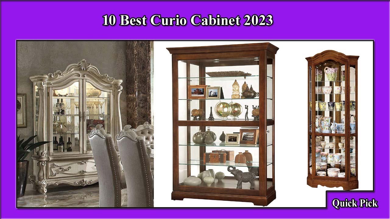 ✅ Uncovering the Secrets of the Top 10 Curio Cabinets of 2023!