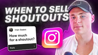 When Should You Start Selling Shoutouts on Instagram?
