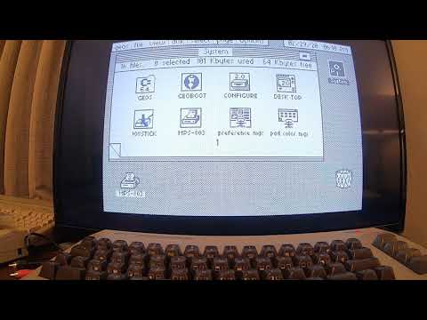 GEOS on The C64 Maxi