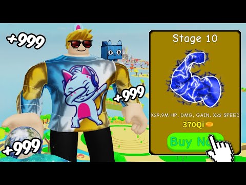 I Finally Unlocked Stage 10 Body Alter in Roblox No Limit Lifting Simulator