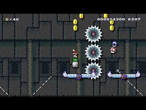 Lava Coaster by bluelink24 🍄 Super Mario Maker 2 #ajg