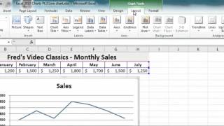 Download the video "Excel 2010 Tutorial For Beginners #12 - Charts Pt.3 Line Chart (Microsoft Excel)"