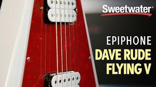 Video thumbnail for Epiphone Dave Rude Flying V Guitar Demo by Sweetwater