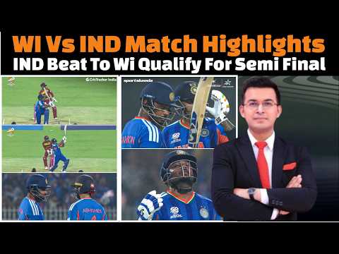 India Vs West Indies Match Complete Highlights / India Qualify For Semi Final .
