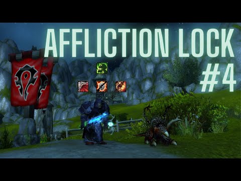 AFFLICTION WARLOCK PvP Gameplay 4 | WOTLK CLASSIC | Warsong Gulch Battleground