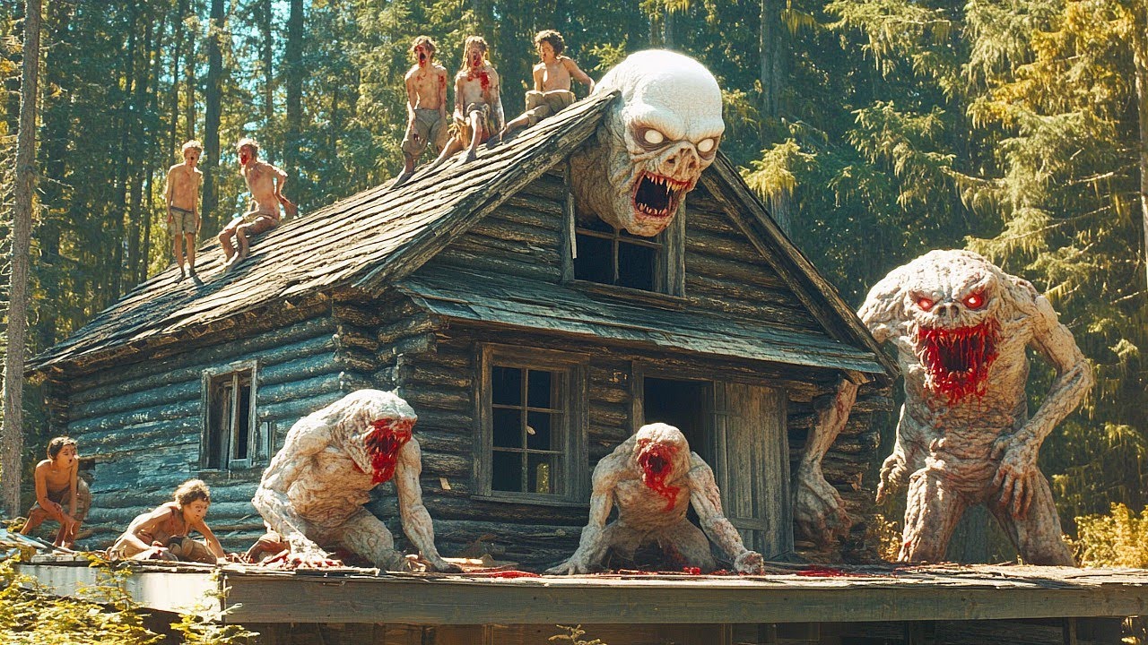 CABANA abriga família TRANSFORMADA em DEMÔNIOS e um grupo de jovens decide passar FÉRIAS com ELES