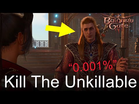 Baldur's Gate 3 - Can we kill immortal Lorroakan? 0.001% Achievement
