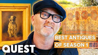 Download lagu Unique Portraits, Ancient Rugs & More Antique Treasures Bought By Drew Pritchard | Salvage Hunters mp3