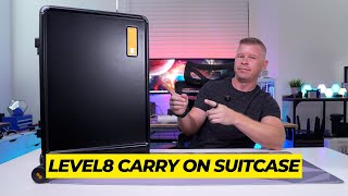 LEVEL8 Zipperless Carry On Suitcase Review