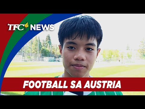 Austro-Pinoy Daniel Mahiya gumagawa ng sariling pangalan sa football sa Austria TFC News Austria