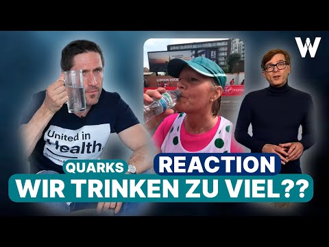 Arzt reagiert: "Wasser: Worauf es beim Trinken ankommt" [Reaction QUARKS] Richtig trinken!