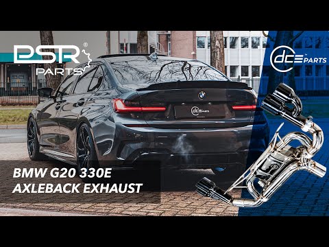 BMW G20 330e || DCE Parts B48 Catless Downpipe & Axleback Valvetronic Exhaust