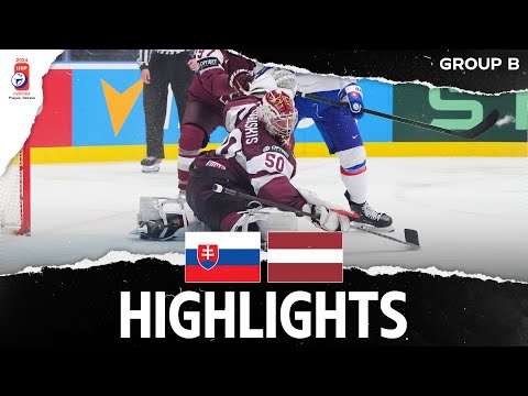 Highlights | Slovakia vs. Latvia | 2024 #MensWorlds