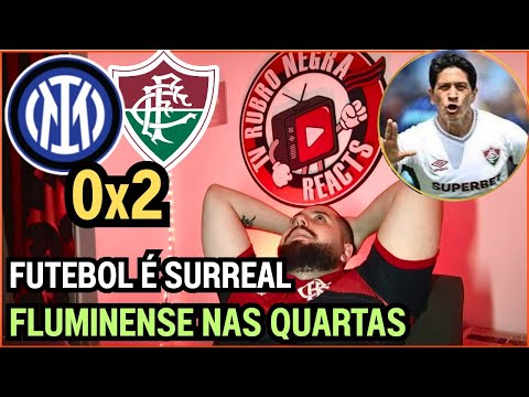 REACT MELHORES MOMENTOS INTER DE MILÃO 0X2 FLUMINENSE - FLU DESPACHOU OS ITALIANOS E AVANÇA NA COPA
