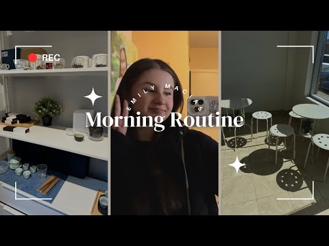 MORNING ROUTINE | Emily Macias ☀️☕️